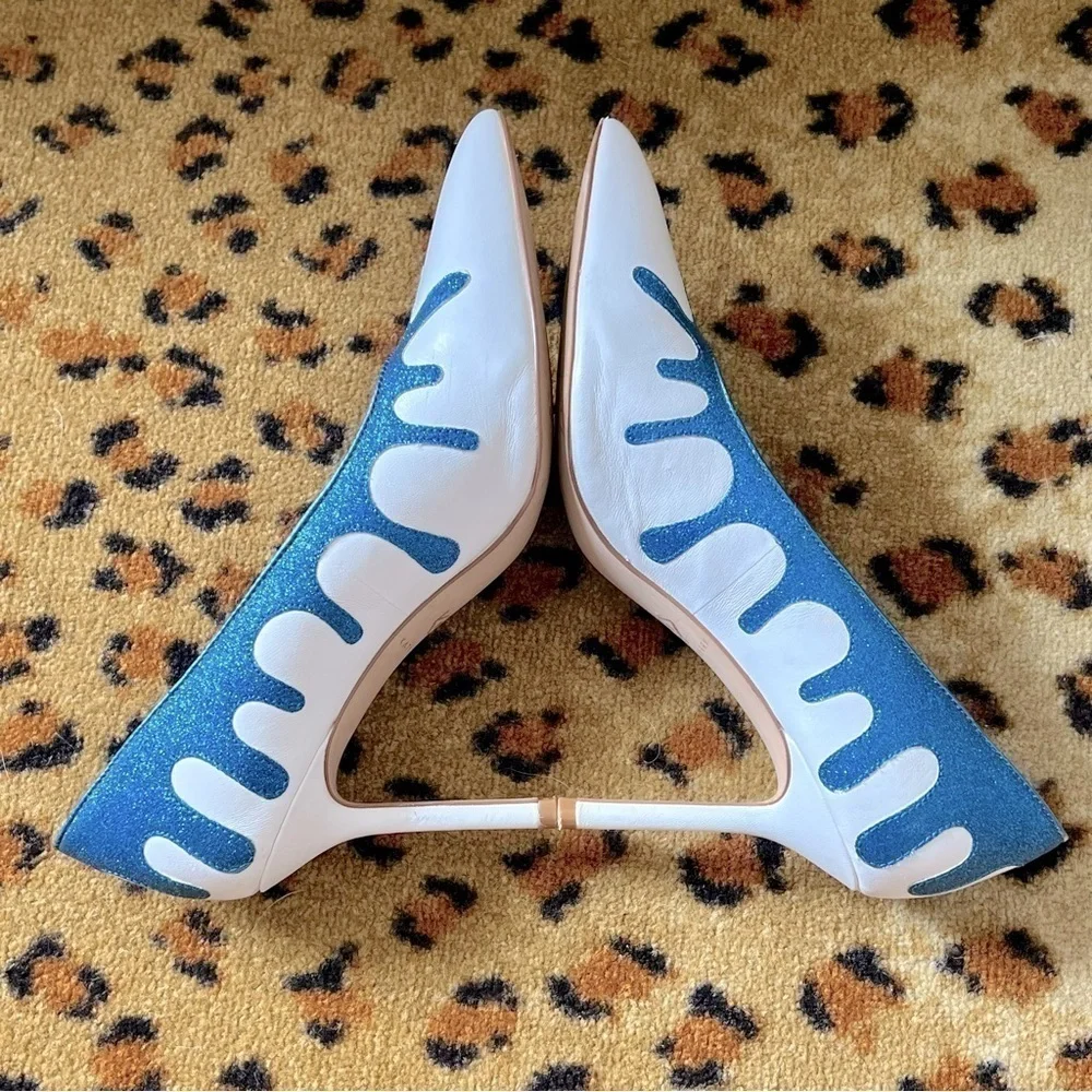 Katy Perry Collections The Cecilia Ocean Blue Stiletto Pump